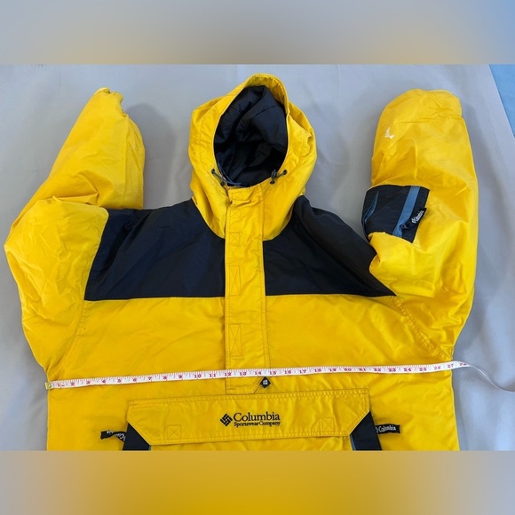 Vintage 1990's Columbia Sport 1/4 zip pullover anorak jacket Womens Size Large - Picture 2 of 12